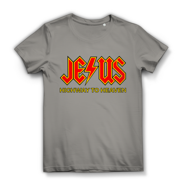 Damen Bio T-Shirt jesus highway to heaven