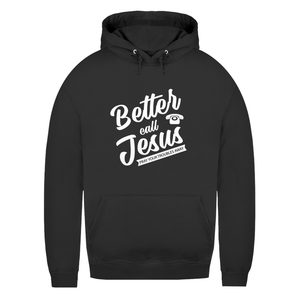 Damen Hoodie better call jesus