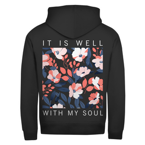 Zipper Hoodie it is well with my soul