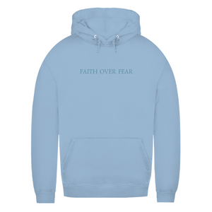Damen Hoodie faith over fear psalm 118:6