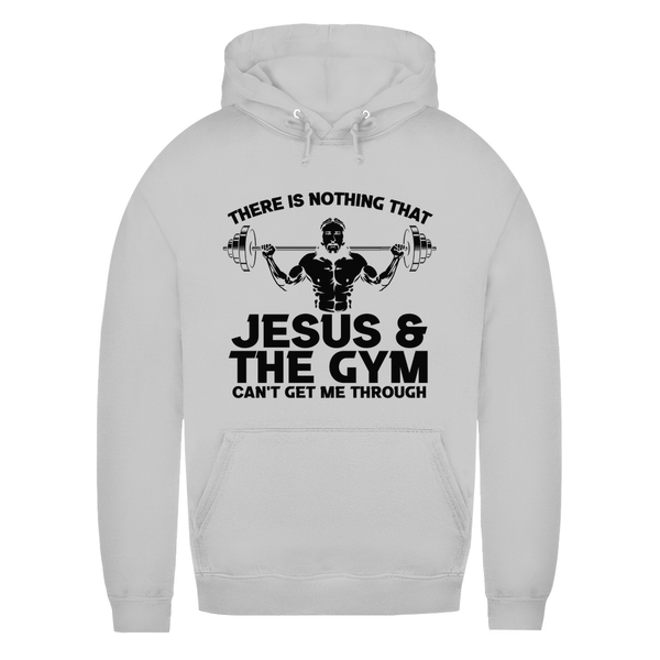 Damen Hoodie jesus and gym