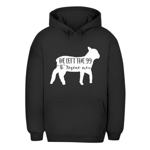 Unisex Oversize Hoodie he left the 99