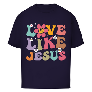 Oversize T-Shirt love like jesus retro