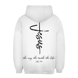 Unisex Oversize Hoodie the way the truth the life john 14:6