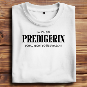 Oversize T-Shirt ja ich bin predigein