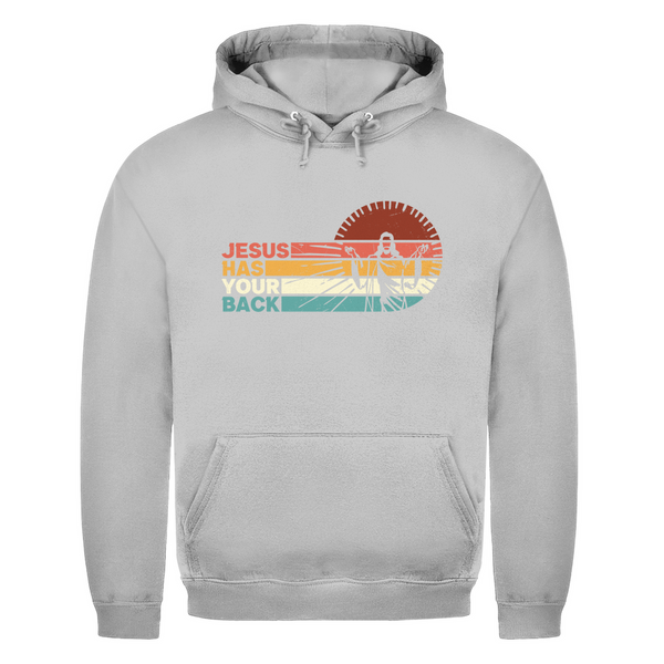 Herren Hoodie jesus has your back