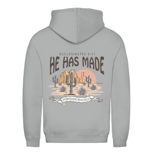 Damen Hoodie everything beautiful ecclesiastes 3:11