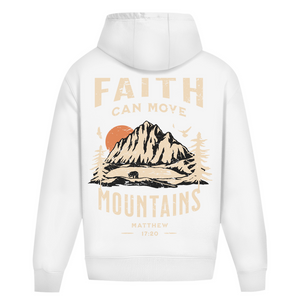 Oversize Hoodie Ohne Kordel faith can move mountains matthew 17:20
