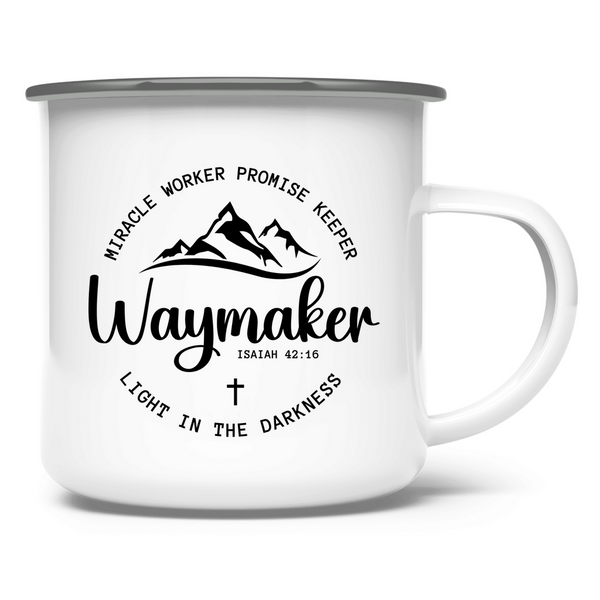 Emaille Tasse waymaker isaiah 42:16