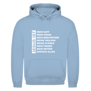 Herren Hoodie jesus ist mein gott
