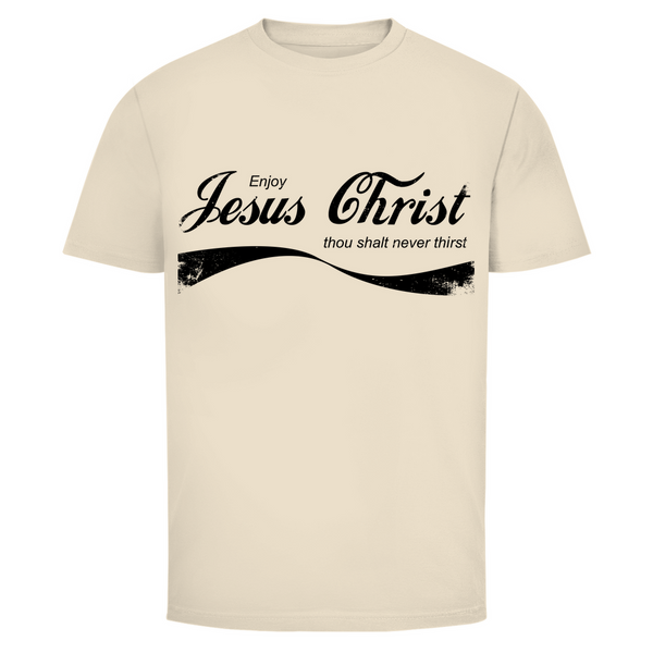 Herren T-Shirt enjoy jesus christ