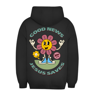 Unisex Oversize Hoodie good news jesus saves