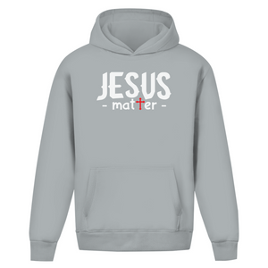 Oversize Hoodie Ohne Kordel jesus matter