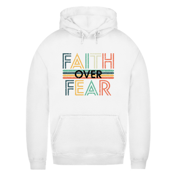 Damen Hoodie faith over fear