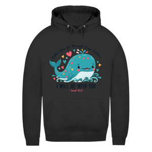 Damen Hoodie Deep Waters Isaiah 43:2