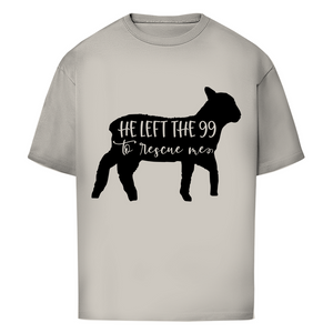 Oversize T-Shirt he left the 99