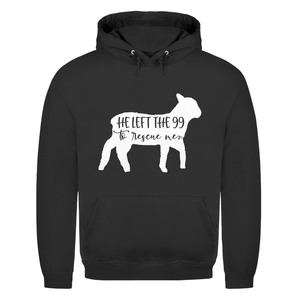 Herren Hoodie he left the 99