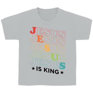 Kinder T-Shirt jesus is king