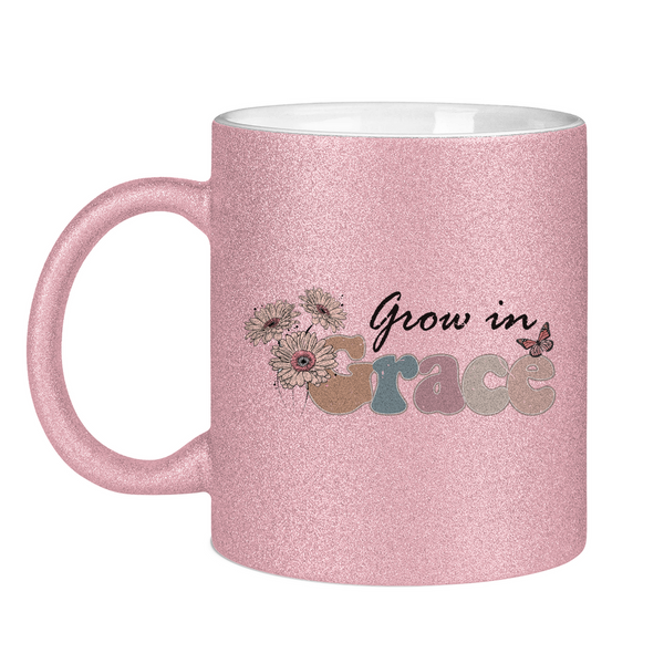 Glitzertasse grow in grace