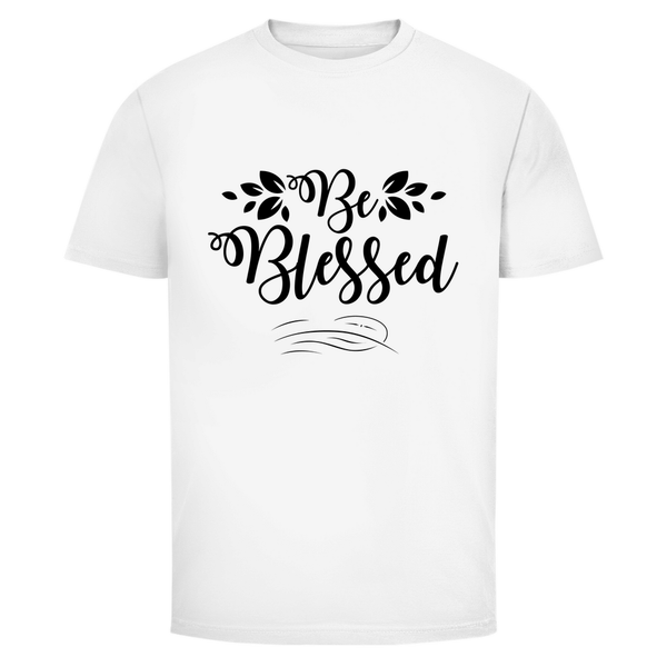 Herren T-Shirt be blessed