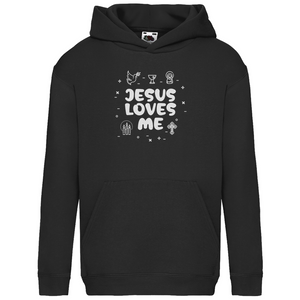 Kinder Hoodie jesus loves me