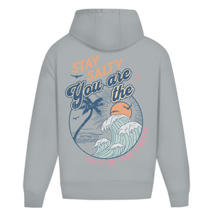 Oversize Hoodie Ohne Kordel stay salty