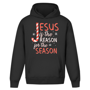Oversize Hoodie Ohne Kordel jesus is the reason for the season