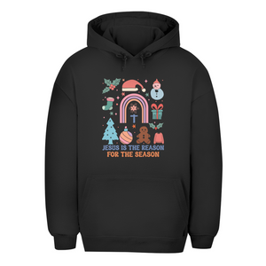 Unisex Oversize Hoodie jesus is the reason for the season