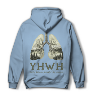Damen Hoodie yhwh every breath speakt his name