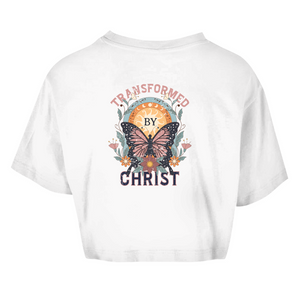 Damen Oversize Crop Top transformed by christ