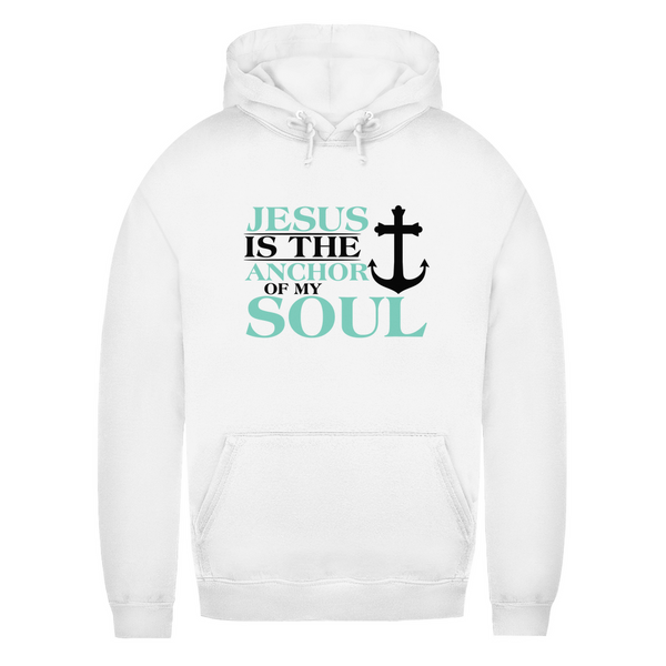 Damen Hoodie jesus is the anchor of my soul segeln