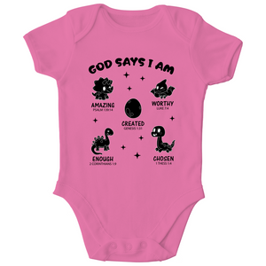 Kinder Bio Body god says i am amazing psalm 139:14