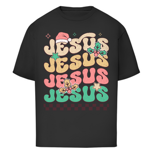Oversize T-Shirt jesus weihnachtsmotiv