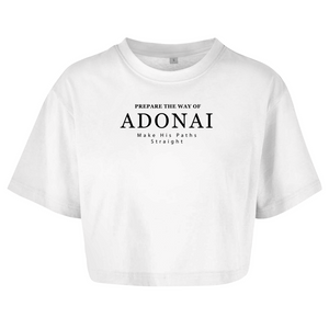 Damen Oversize Crop Top adonai