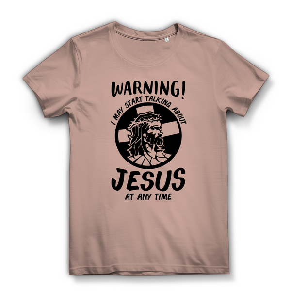 Damen Bio T-Shirt jesus at any time