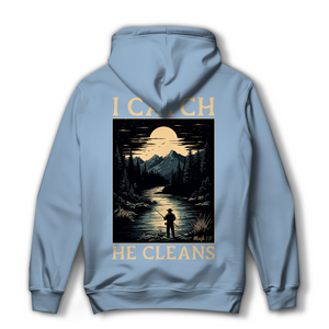 Damen Hoodie i catch he cleans mark 1:17