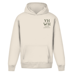 Oversize Hoodie Ohne Kordel yhwh every breath speakt his name