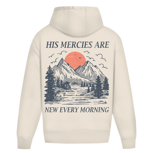 Oversize Hoodie Ohne Kordel his marcies are new every morning