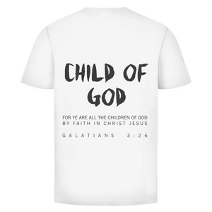 Herren T-Shirt child of god galatians 3:26