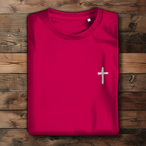 Damen Bio T-Shirt kreuz