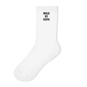 Socken walk by faith