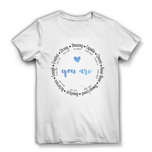Damen Bio T-Shirt you are strong amazing