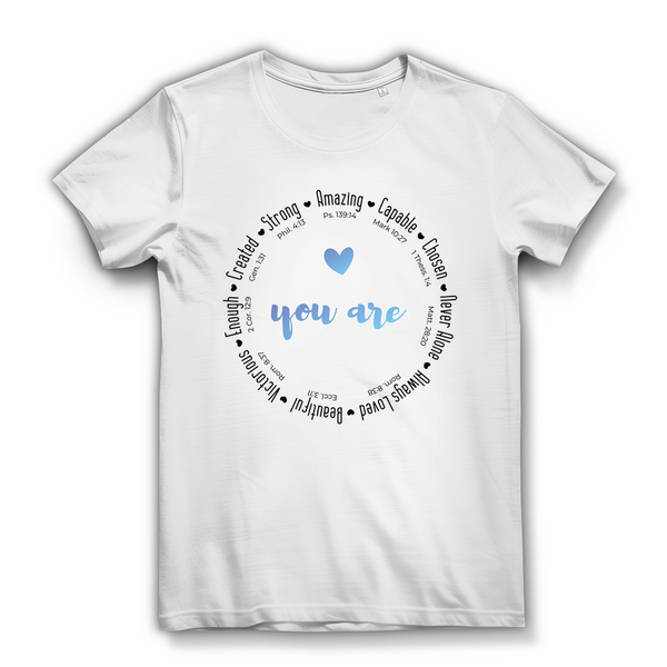 Damen Bio T-Shirt you are strong amazing