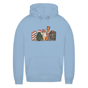 Damen Hoodie faith weihnachtsmotiv