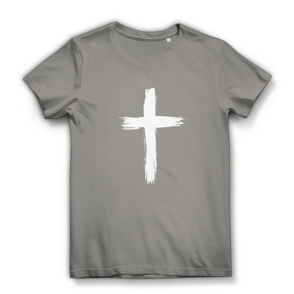 Damen Bio T-Shirt kreuz