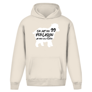 Oversize Hoodie Ohne Kordel er hat die 99 verlassen