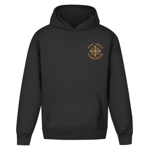 Oversize Hoodie Ohne Kordel ICXC NIKA orthodox griechisch