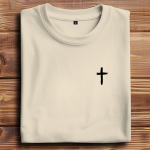 Oversize T-Shirt kreuz