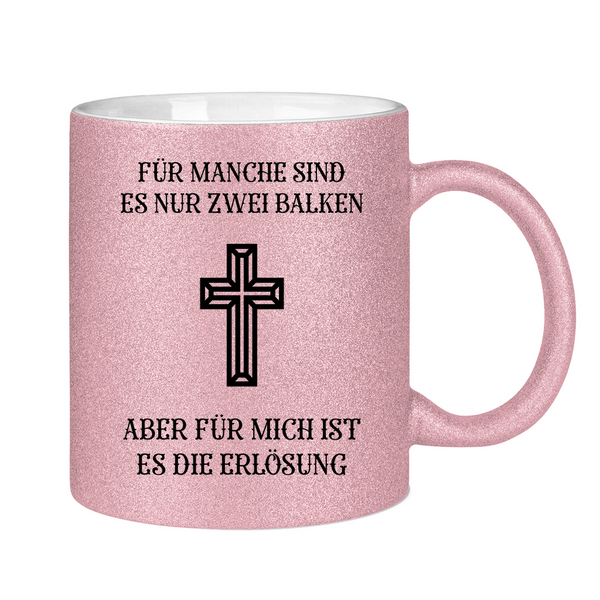 Glitzertasse für mich ist es die erlösung