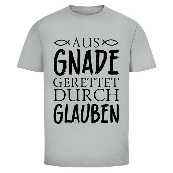 Herren T-Shirt aus gnade gerettet